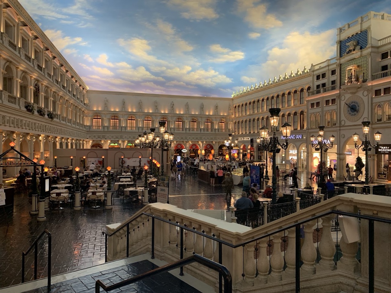 Canaletto Il Moro & St. Mark's Piazza Balcony Buyout at The Venetian & The Palazzo Resort