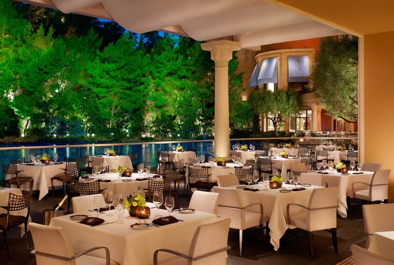 SW Steakhouse Lake of Dreams Waterfront Terrace Buyout at Wynn